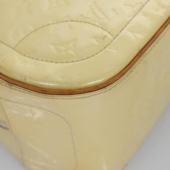 LOUIS VUITTON Monogram Vernis Summit Drive Hand Bag Perle M93514 LV Auth EC278 - Picture 15 of 16